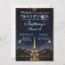 Search for paris sweet 16 invitations Pink