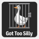 Search for animal humour stickers Goose
