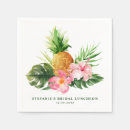 Search for bridal luncheon napkins Tropical