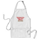 Search for chocolate lovers aprons Chocoholic