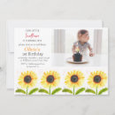 Search for sunflower photo invitations Gender neutral