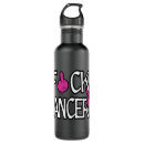 Search for breast cancer water bottles Warrior