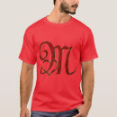 Search for letter m tshirts Simple