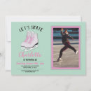 Search for ice skating party invitations Pink