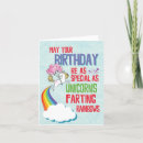 Search for funny unicorn cards Rainbow