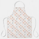 Search for white diamond pattern aprons Vintage