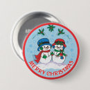 Search for snowman badges Winter wonderland