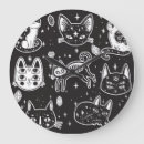 Search for halloween clocks Illustration