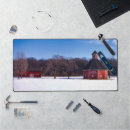 Search for barn in winter mousepads Landscape