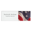 Search for american flag name tags Red white and blue
