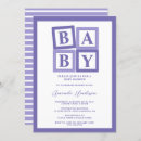 Search for wooden invitations Purple