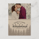 Search for rustic winter wonderland invitations Mountain