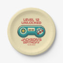 Search for gamer paper plates Retro gaming