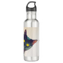 Search for cat design water bottles Kitten
