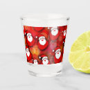Search for santa claus shot glasses Noel
