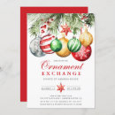 Search for ornament swap invitations Modern