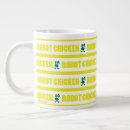 Search for robot chicken mugs Adult swim