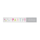 Search for lets party return address labels Modern