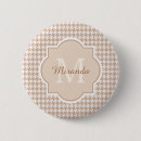 Search for brown monogram badges Stylish
