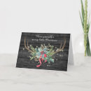 Search for antler christmas cards Red