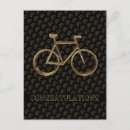 Search for bicycle pattern postcards Biking