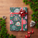 Search for christmas reindeer wrapping paper Santa