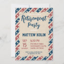 Search for patriotic retirement invitations Celebration