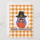 Search for owl thanksgiving cards Pumpkin