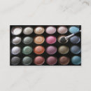 Search for eye shadow business cards Cosmetology