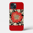 Search for red flower iphone cases Red and black