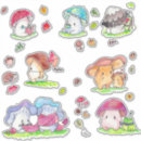 Search for mushroom kawaii stickers Goblincore