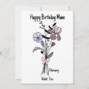 Search for mam birthday cards Flowers
