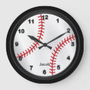 Search for baseball clocks Red