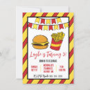 Search for cheeseburger party invitations Kids