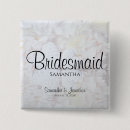 Search for peonies badges Bridesmaid