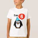 Search for 6th birthday kids tshirts Party