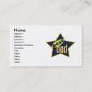 Search for dad business cards Black