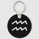 Search for aquarius symbol key rings Astrology