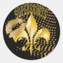Search for fleur de lis stickers Black