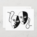 Search for theatre masks postcards Drama