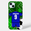 Search for kids soccer iphone cases Blue