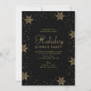 Search for open house seasonal invitations Black