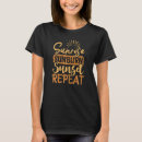 Search for sunset womens tshirts Sunrise