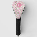 Search for flowers golf head covers Pink