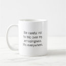 Search for funny statement mugs Attitude