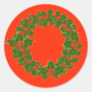 Search for holly leaf stickers Green