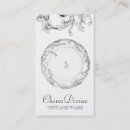 Search for silverware business cards Vintage
