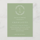 Search for laurel wreath invitations Minimalist