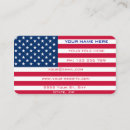 Search for american flag business cards Company