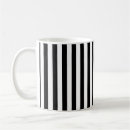 Search for black and white vertical stripes mugs Modern